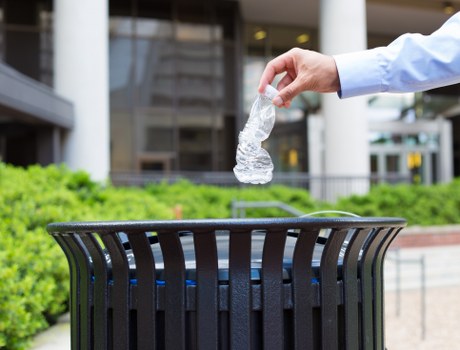 Business waste removal services in Westminster office setting